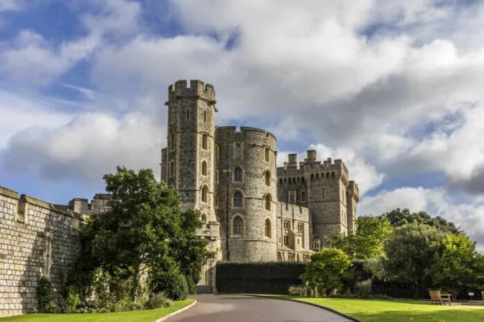 Windsor Castle, den utrolige kongeresidens nær London, nothing beats it. Slotte i England
